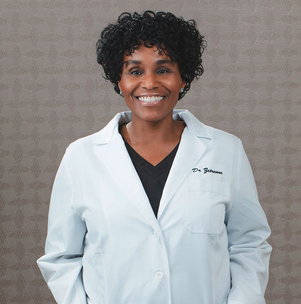 Dr. Eleonore Zetrenne, the lead plastic surgeon offering breast explant surgery in Manhattan.